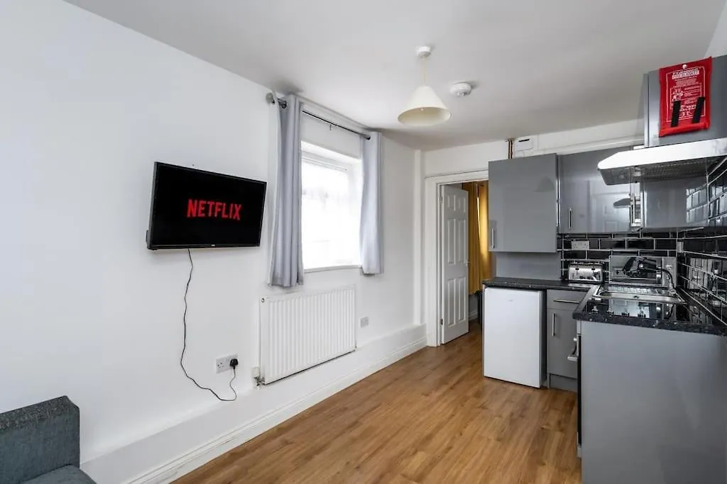 Apartment En-Suite Apartment, Fully Equipped Kitchen Swansea